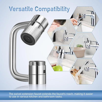 Rotatable Faucet Aerator Extension