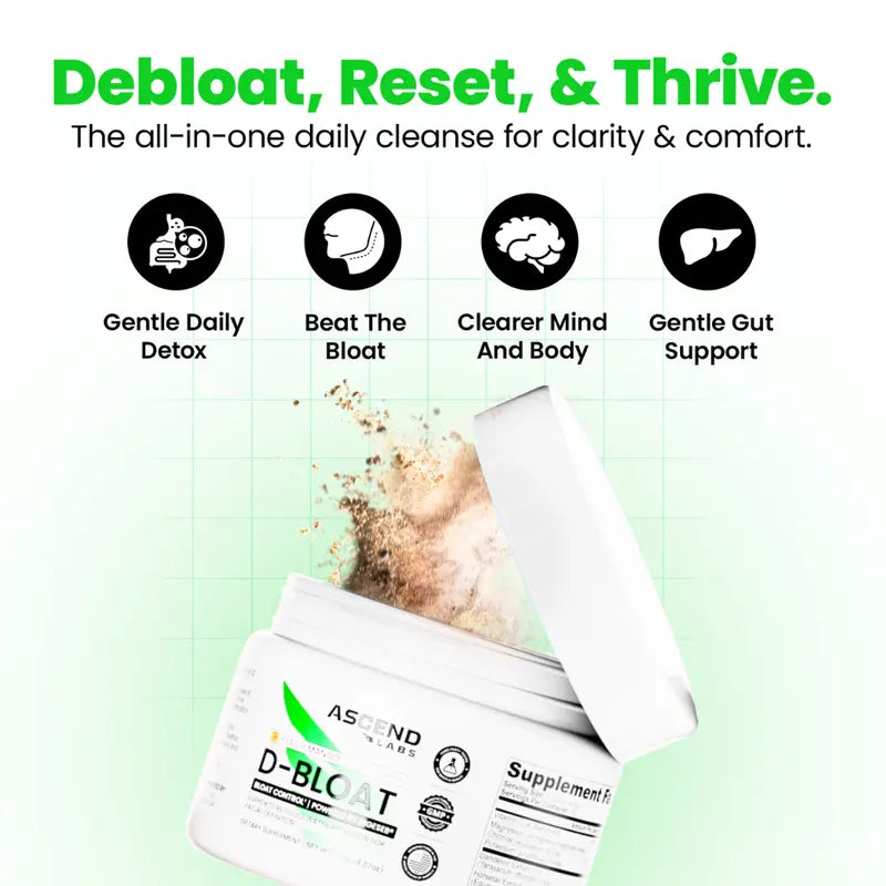D-BLOAT Daily Debloating Powder